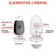 thumbnail image 5 of Monitor Bebe Zinker Pantalla a Color Audio Bidireccional, 5 of 10