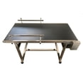 thumbnail image 3 of TECHTONGDA Belt Conveyor 59"*27.5" Black PVC Belt Conveyor Systems With Double Guardrail, 3 of 10