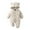 A-Beige513, variant on WhouRiu Girl Boy Romper Heart Flannel Long Sleeve Hooded Jumpsuit Baby Soft Cozy Thickened Warm Bodysuits Beige,Size 9-12 M
