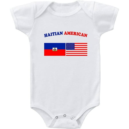 

Haitian American Infant Toddler Baby Bodysuit One Piece 24 Months