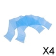 thumbnail image 1 of Colaxi 4-6pack Swim Gear Silicone Hand Flippers Training Webbed Gloves Paddle L Blue 4 Pcs, 1 of 8