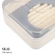 thumbnail image 4 of Estuche de viaje para guardar jabón en barra, porta platos, caja con tapa, resistente al agua, 4 of 6