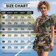 thumbnail image 5 of Psesaysky Camo Hunting Leaves Golf Tennis Dress Womens Short Sleeve Summer Sundress Y2K Athletic Dress for Women Golf Dresses with Built in Shorts Quick Dry Athletic Workout Outfits, 5 of 7