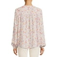 thumbnail image 3 of Time and Tru Women's Puff Sleeve Top, Sizes XS-XXXL, 3 of 5