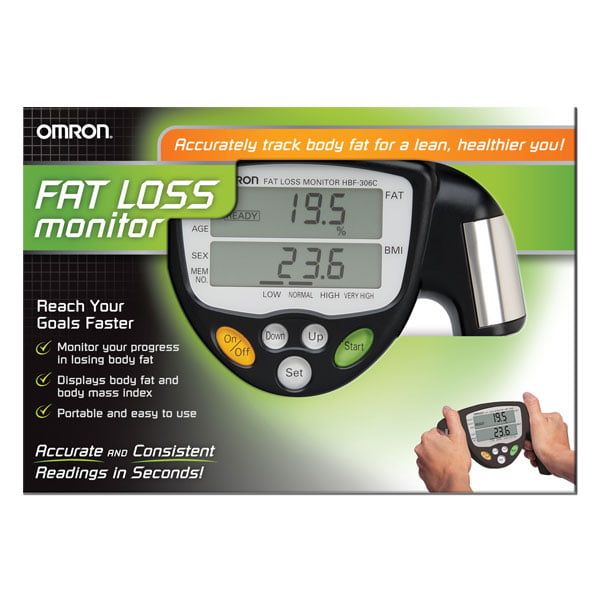 Omron Hbf 306c Body Fat Loss Monitor Walmart Com