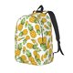 thumbnail image 1 of Disketp Pineapple Mochila de Lona Estampada, Mochila Escolar de Viaje Ligera para Estudiantes y Portátil-Small, 1 of 5