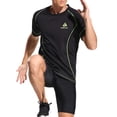 thumbnail image 4 of Power Rich Mens Workout Shirts Dri-FIT Short Sleeve Athletic T-Shirt, S, 4 of 7