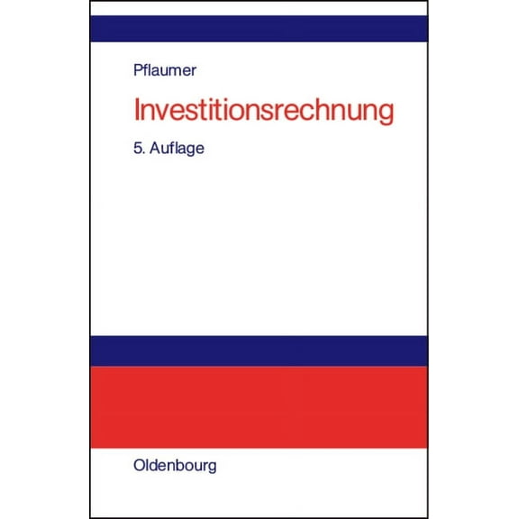Investitionsrechnung, (Hardcover)