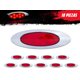 thumbnail image 1 of Set De Plafones Lat 10 Pzas 7 Leds Estrobo Rojo Tunelight TUNELIGHT-RENOVATIO ., 1 of 7