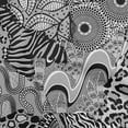 thumbnail image 1 of oneOone Polyester Lycra Medium Gray Fabric Abstracts Fabric For Sewing Printed Craft Fabric By The Yard 56 Inch Wide, 1 of 6