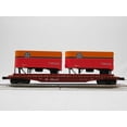 thumbnail image 3 of LIONEL PACIFIC ELECTRIC TOFC FLATCAR #563200 W/2 TRAILERS O GAUGE TRAIN CAR 2526380, 3 of 10