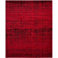 thumbnail image 1 of Safavieh Adirondack Collection ADR116F Red and Black Modern Abstract Area Rug (2'6" x 4'), 1 of 3