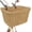 Natural, variant on GRANNY SAYS Kids Bike Basket, Front Bicycle Baskets for Kids, Small Wicker Bike Basket for Boys and Girls, Pink