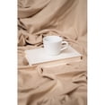 thumbnail image 2 of Bamboo Series Luxury Bed Sheets-4-Piece Khaki Bamboo Flex Head Queen Hypoallergenic Sheet Set, Wrinkle Resistant Rayon Derived from Bamboo, 4-Piece Bed Sheet Set, Queen, khaki, 2 of 6