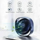 thumbnail image 2 of USB Fan Mini Portable Fan Silent Fan Desk Fan 3 Speeds Adjustable USB Powered (Blue), 2 of 5
