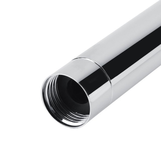 Round Shower Extension Tube, Round Shower Extension Tube, 8 Inch Round 201 Stainless Steel Shower Pipe Handheld Shower Head Extender with, Hoses