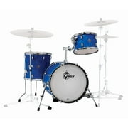 Gretsch Catalina Club 3 Piece Shell Pack 20/12/14 Blue Satin Flame CT1-J403-BSF