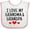 White and Pink, variant on Inktastic I Love My Grandma and Grandpa Boys or Girls Baby Bib