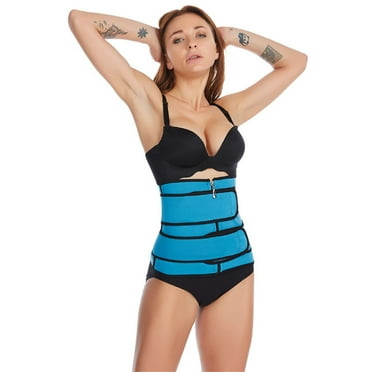 AOOCHASLIY Shapewear for Women Clearance Women Wrap Waist Belt Slimming Body Shaper Plus Size Waist Trainer Shapeware