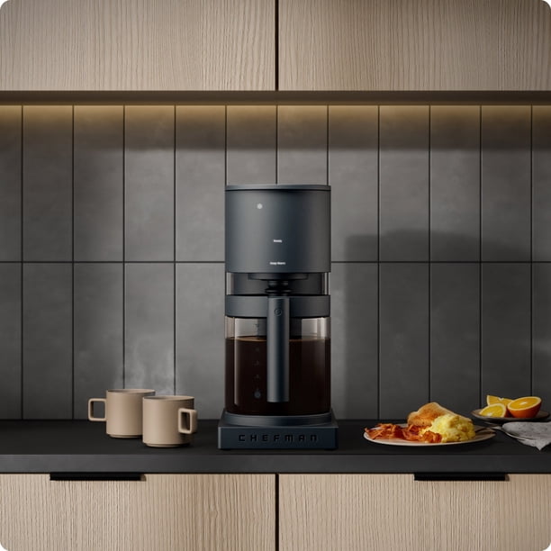 Chefman, Coffee Maker, 14-Cup Programmable Drip, Black - Walmart.com