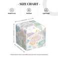 thumbnail image 4 of Kdxio Colorful Butterfly Print Tissue Box Cover,Square Decorative PU Leather Facial Paper Case Organizer Holder Dispenser for Bathroom,Night Stands,Desk,Car 5.2''X5.2''X5.2'', 4 of 8