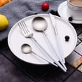 thumbnail image 2 of GloryStar 4pcs Kitchen Cutlery Set With Knife Spoons Forks Corrosion-resistant 304 Stainless Steel Cooking Utensil Set Tableware, 2 of 8