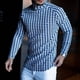 thumbnail image 3 of Camisas de Hombre Blusas de Manga Larga Con Cuello Redondo Jersey de Cuello Alto Casual de Moda Camiseta Estampada Top Odeerbi ODB-4, 3 of 3