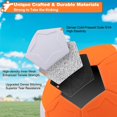 thumbnail image 4 of Balón de fútbol curvo Aywewii para niños, tamaño 4, con bomba de juguete, 4 of 7