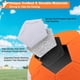 thumbnail image 4 of Balón de fútbol curvo Aywewii para niños, tamaño 4, con bomba de juguete, 4 of 7