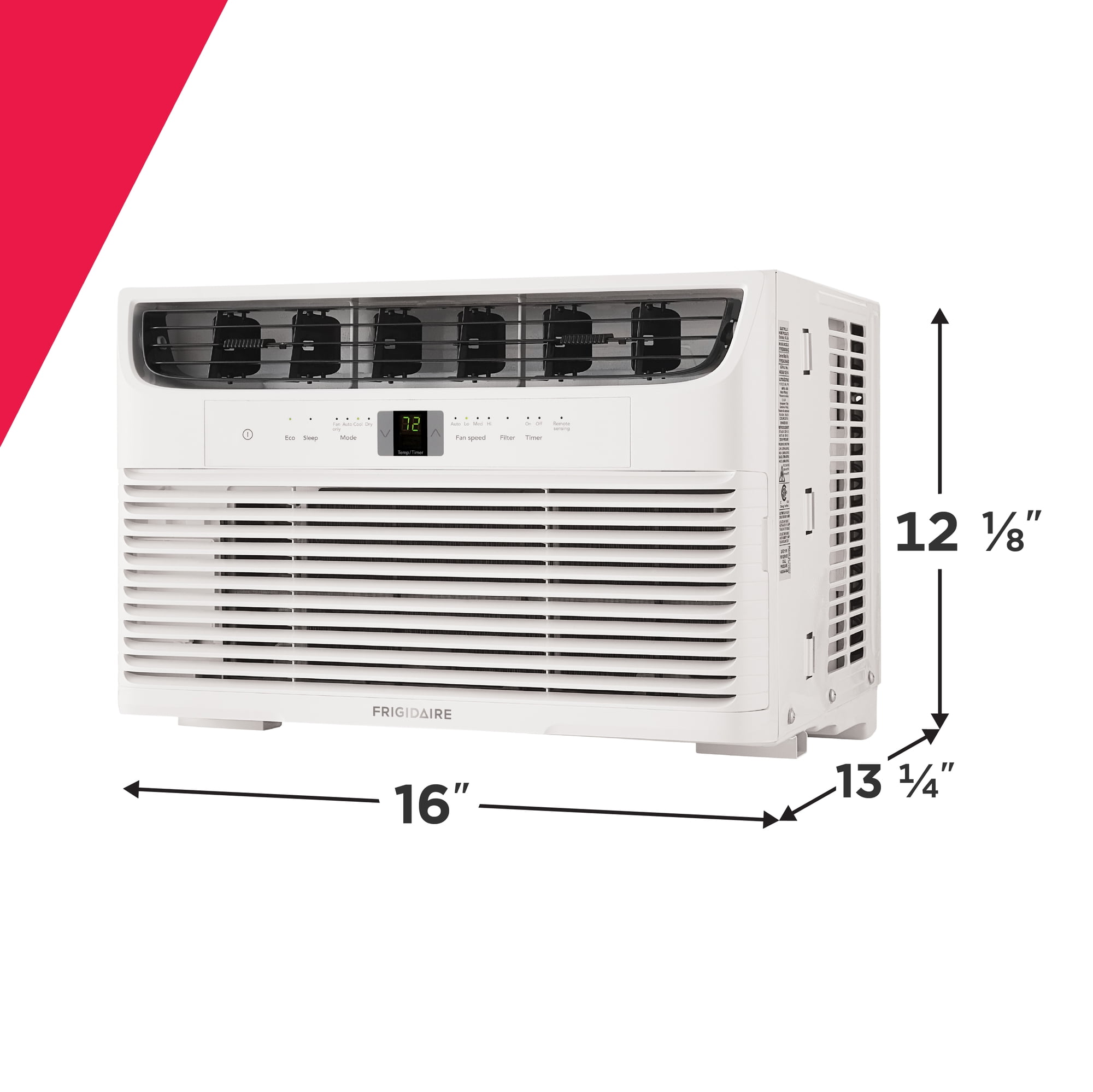 Frigidaire 6,000 BTU Window Room Air Conditioner up to 250 Sq Ft, White