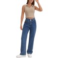 thumbnail image 2 of INSPIRE CHIC Summer Sleeveless Cropped Tank Tops for Women Golf Polo Shirts Collared V Neck Athletic Workout Tops L Khaki, 2 of 5