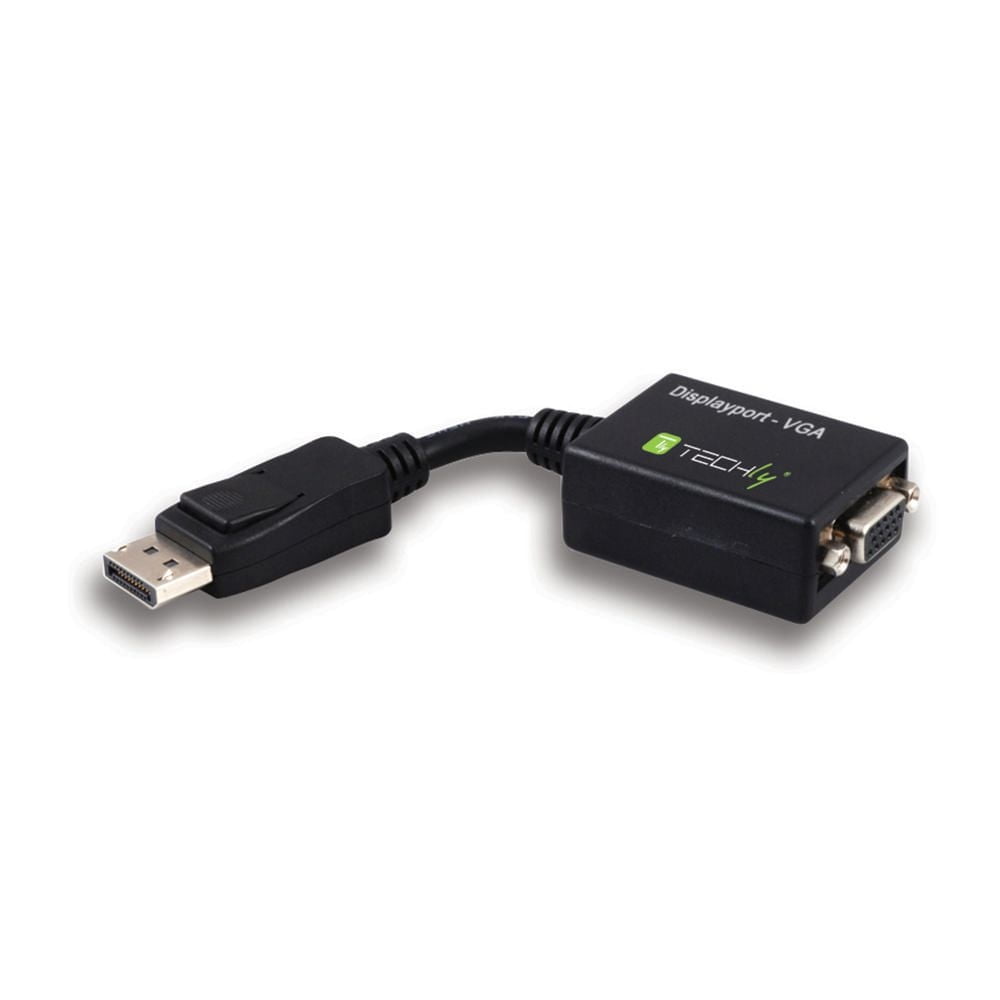 DisplayPort to VGA Adapter M/F - Black