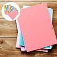 thumbnail image 3 of 2 Sets Colored Binder Dividers 4-holes Loose Leaf Notepad Tabs Dividers Practical Notebook Index Pages A4, 3 of 9