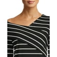 thumbnail image 2 of Nine.Eight Women’s Off Shoulder Wrap Top with Long Sleeves, 2 of 6