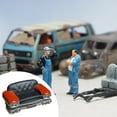 thumbnail image 1 of Modelo de sofá a escala 1/64, decoración de escena de garaje, muebles creativos y resistentes, pequeño sofá de coche para diorama, accesorios y diseño, 1 of 8