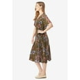 thumbnail image 3 of Woman Within Plus Size Short Crinkle Dress, 3 of 6