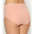 thumbnail image 4 of Women's Bali® Passion For Comfort Brief Panty DFPC61 Color: Sheer Pale Pink Size: 9, 4 of 4