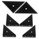 thumbnail image 5 of unbranded 6Ud Escuadras Angulares Negras Para Muebles Con Alta Resistencia Y Fácil Instalación, 5 of 8