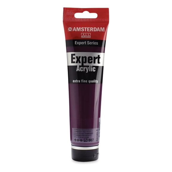 Amsterdam Expert Series Acrylics - Permanent Red Violet, 150 ml tube