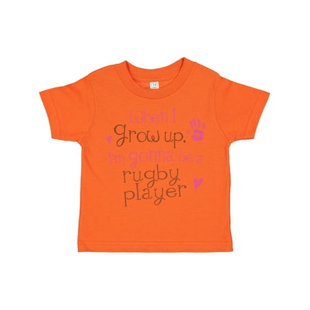 

Inktastic Rugby Player Future Girls Toddler T-Shirt