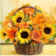 thumbnail image 1 of (30x30cm, Fleur Jaune) Kit De Peinture Diamant 5d Fleurs, Ensemble Complet De Peinture Diamant Bricolage, Kit Complet De Peinture Diamant Peinture, 1 of 5