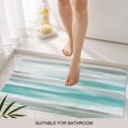 thumbnail image 3 of Turquoise Gray White Door Mat&nbsp;Indoor Outdoor Entrance, Non Slip Small Rug for Kitchen Bathroom Entryway Rug, Country Abstract Ombre Mottled Washable Doormat Floor Mat 18x30 Inch, 3 of 8