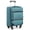 Peacock Blue, variant on Ktaxon 20" Carry-on Luggage Softside Suitcases Oragnizer Bag with 360° Spinner Wheels Lightweight Travel Suitcase, Blue