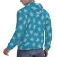 thumbnail image 6 of Fotbe Men's Hoodie with Sea Turtle Pattern - Kangaroo Pocket Pullover Hooded Sweatshirt, Perfect for Daily Wear, Travel, and Home-3X-Large, 6 of 7