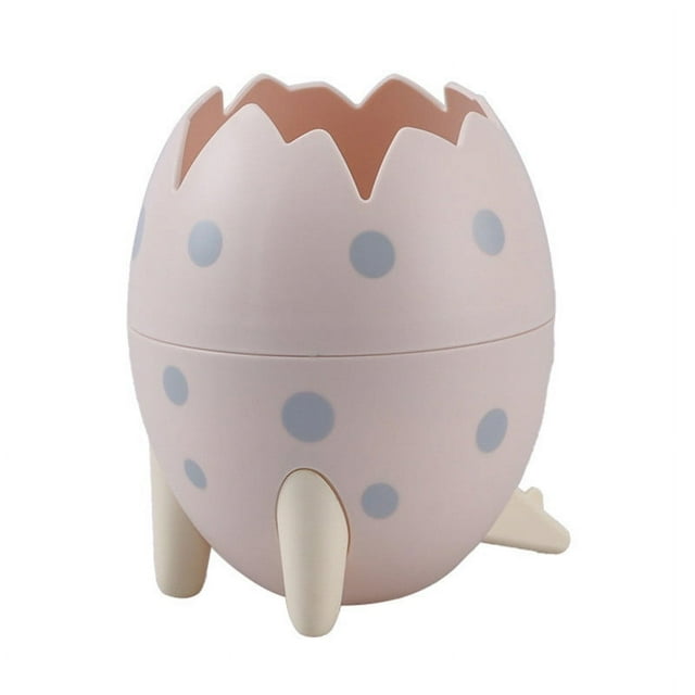 Dvkptbk Pen Holder Dinosaur Eggs Desktop Storage Bucket Flip Type Large Capacity Pencil Holders School Supplies on Clearance