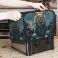thumbnail image 7 of Yiaed Starry Sky Meditating Lion Print Two Slice Bread Machine Cover, Universal Size Kitchen Appliance Cover for Bread Machine,Bread Machine Cover, 7 of 7