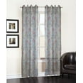 thumbnail image 1 of No. 918 Voile Print Pole Top Curtains, 1 of 1