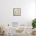 thumbnail image 2 of Stupell Industries Neutral Tone Dogwood Flowers Floral Painting Gray Floater Framed Canvas Art Print Wall Art, 18 x 18, 2 of 9
