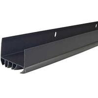 Vinyl U-Shape Door Bottom - Brown | Polar Bear Weather Stripping - 1574SPB