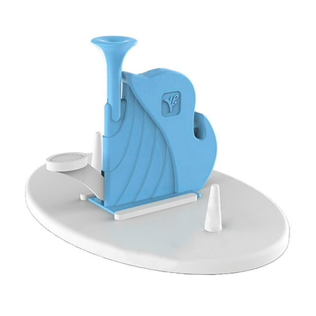 Insertador para Dispositivo de Bordado Fácil Enhebrador Automático Simple Piezas Sin Problemas Azul